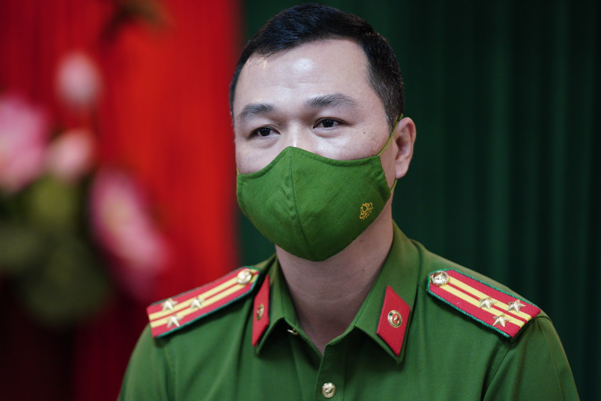 Thượng tá Tô Anh Dũng. Ảnh: Phạm Dự