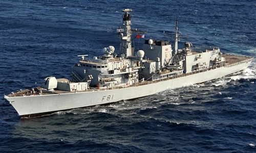 Tàu HMS Sutherland. Ảnh: Royal Navy.