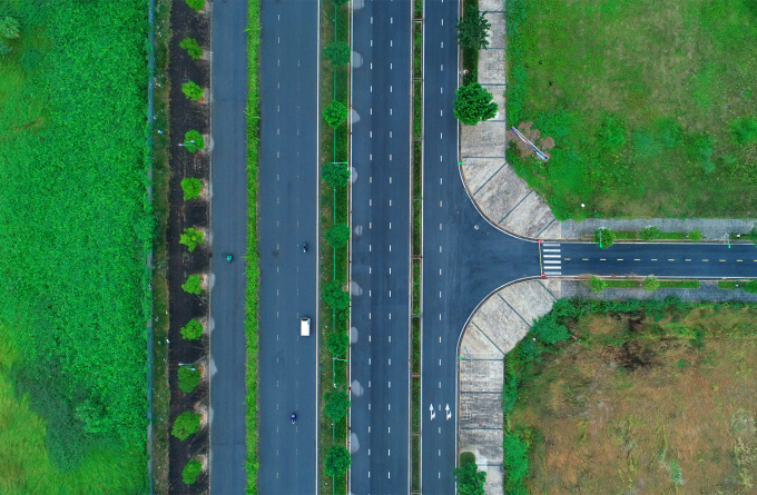 Đường 10 làn xe nối hai tuyến vành đai ở thủ đô