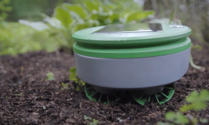 Robot cắt cỏ chạy bằng năng lượng mặt trời