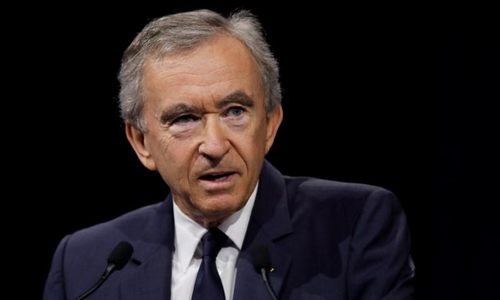 Tỷ phú người Pháp Bernard Arnault. Ảnh: Reuters.