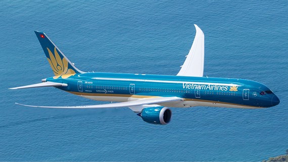 Máy bay Vietnam Airlines. Ảnh: Xuân Hoa. 
