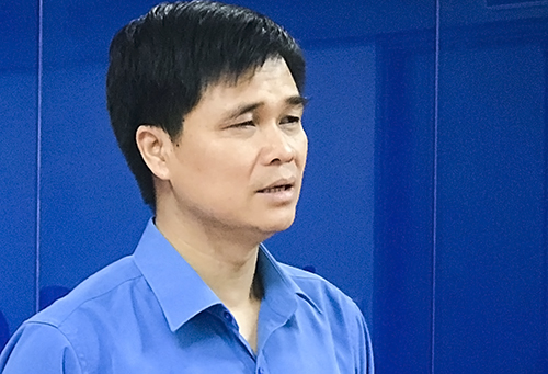 Ông Ngọ Duy Hiểu, Phó chủ tịch Tổng Liên đoàn Lao động Việt Nam. 
