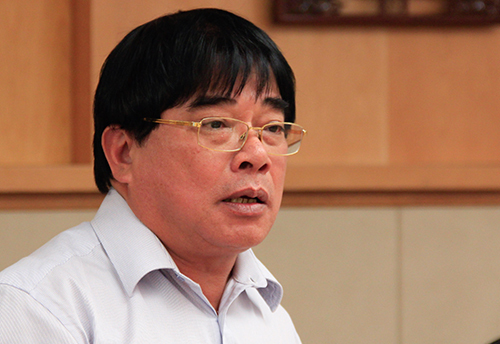 Ông Đỗ Văn Dũng, Hiệu trưởng Đại học Sư phạm kỹ thuật TP HCM. Ảnh: Dương Tâm