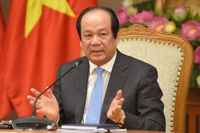 Thủ tướng Nguyễn Xuân Phúc chủ trì phiên họp Chính phủ thường kỳ tháng 2. Ảnh: VGP