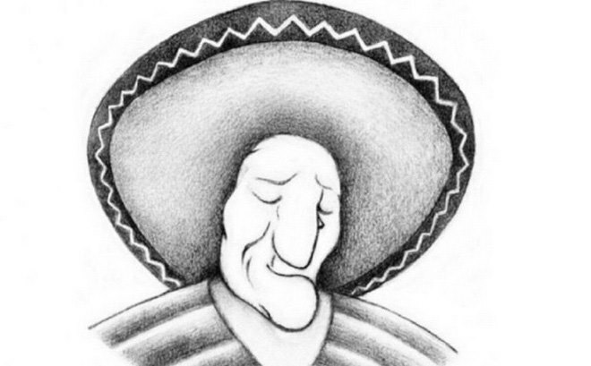 Cô gái ở đâu trong bức chân dung ông lão?