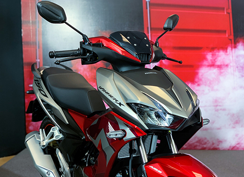 Honda Winner X trong lễ ra mắt tại Hà Nội. Ảnh: Đức Huy.