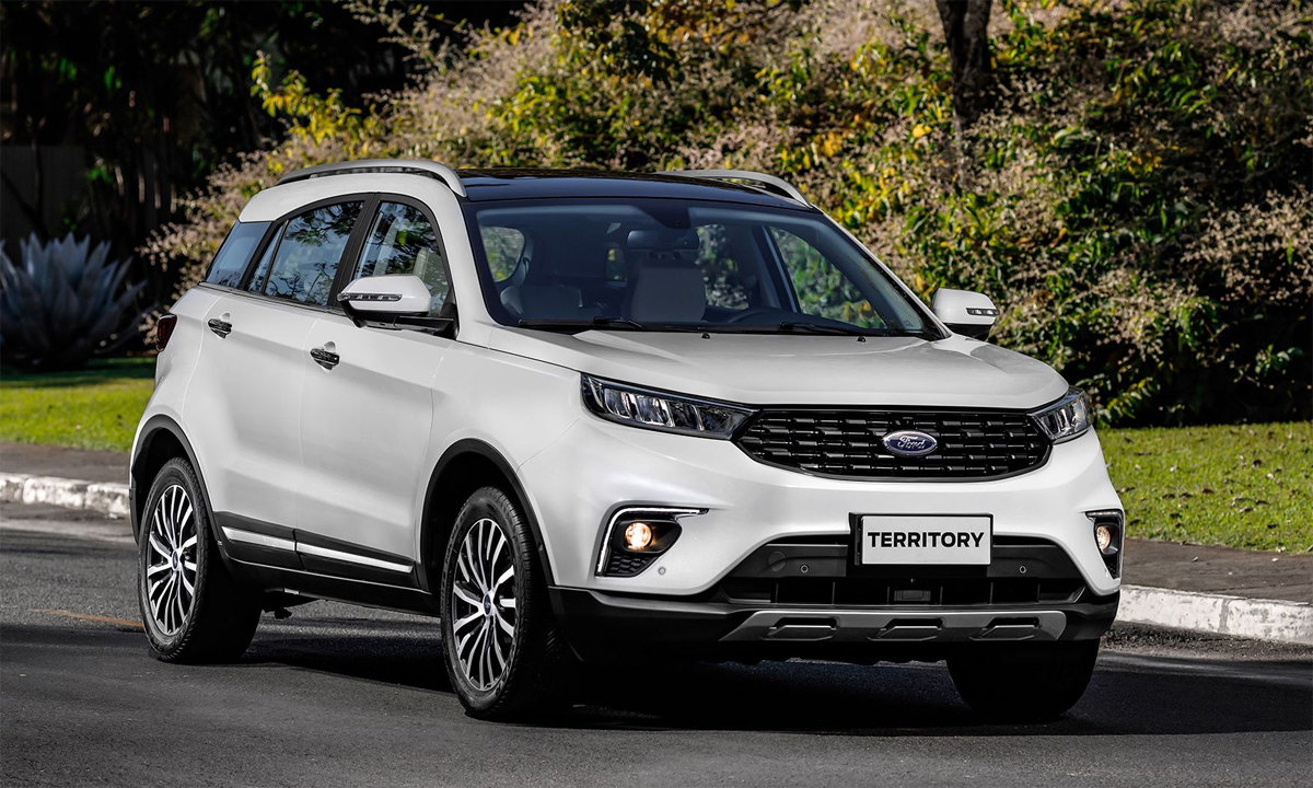 Territory là mẫu SUV cỡ nhỏ mới đã bán tại Nam Mỹ. Ảnh: Ford
