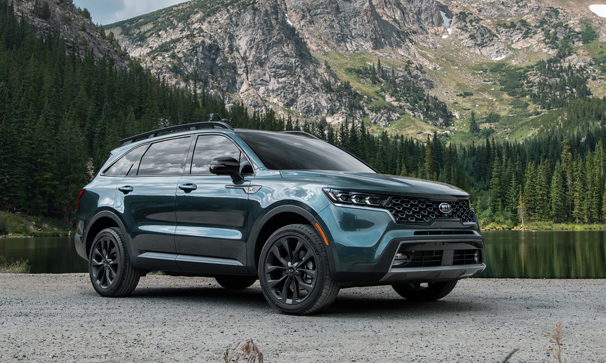 Sorento 2021 bản X-Line SX-Prestige AWD. Ảnh: Kia