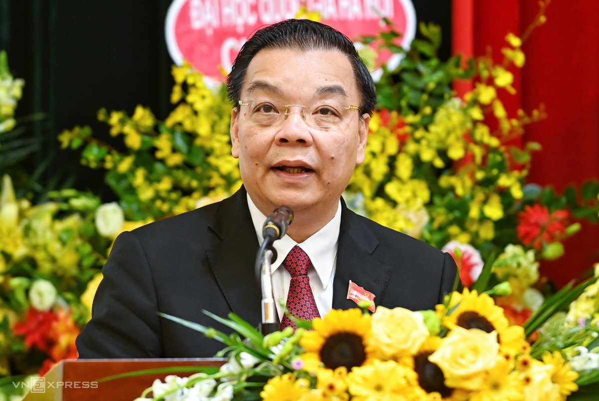 Bộ trưởng Chu Ngọc Anh phát biểu tại Đại hội. Ảnh: Giang Huy.