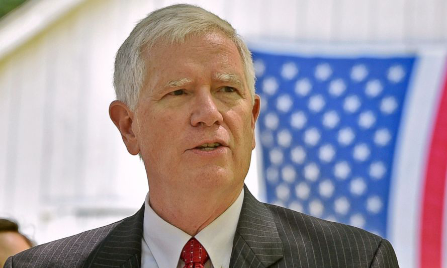 Representative Mo Brooks spoke in Huntsville, Alabama, in May 2017. Photo: AP.