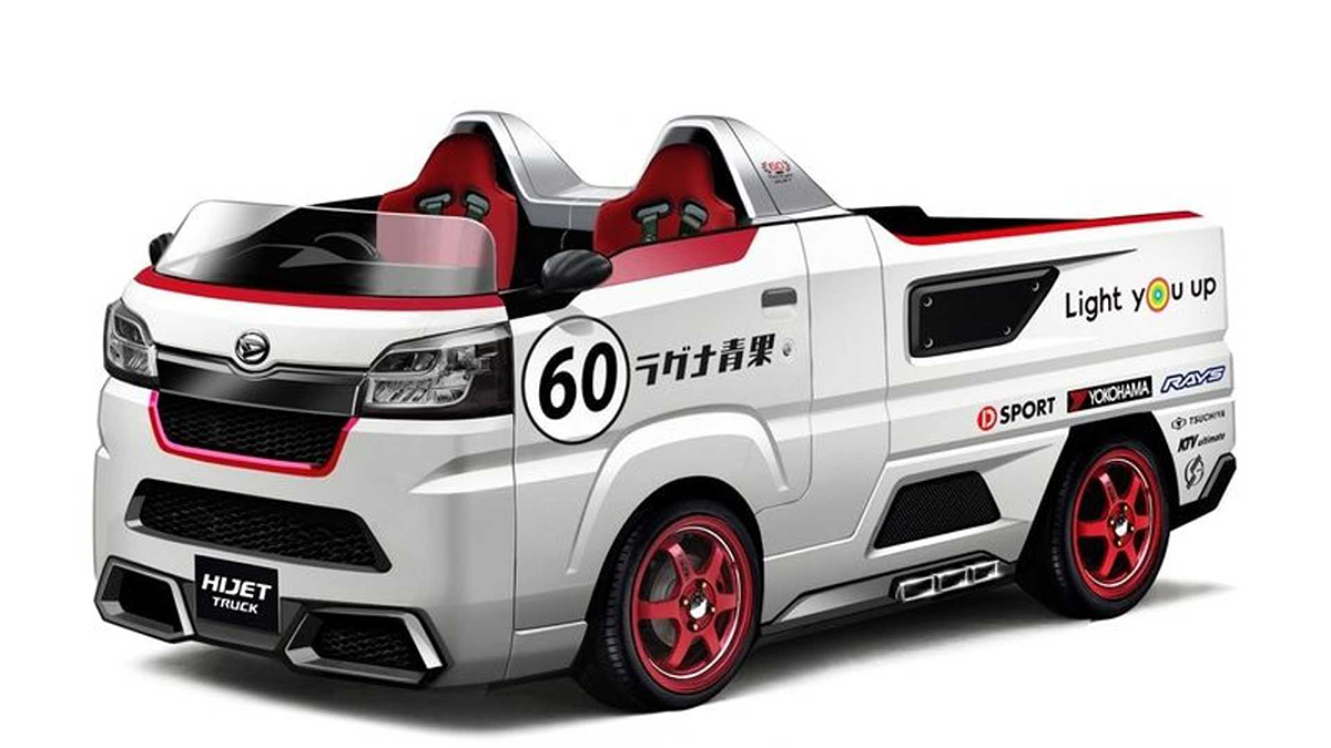 Mẫu Daihatsu Hijet Jumbo Sportza Ver bản Sport.