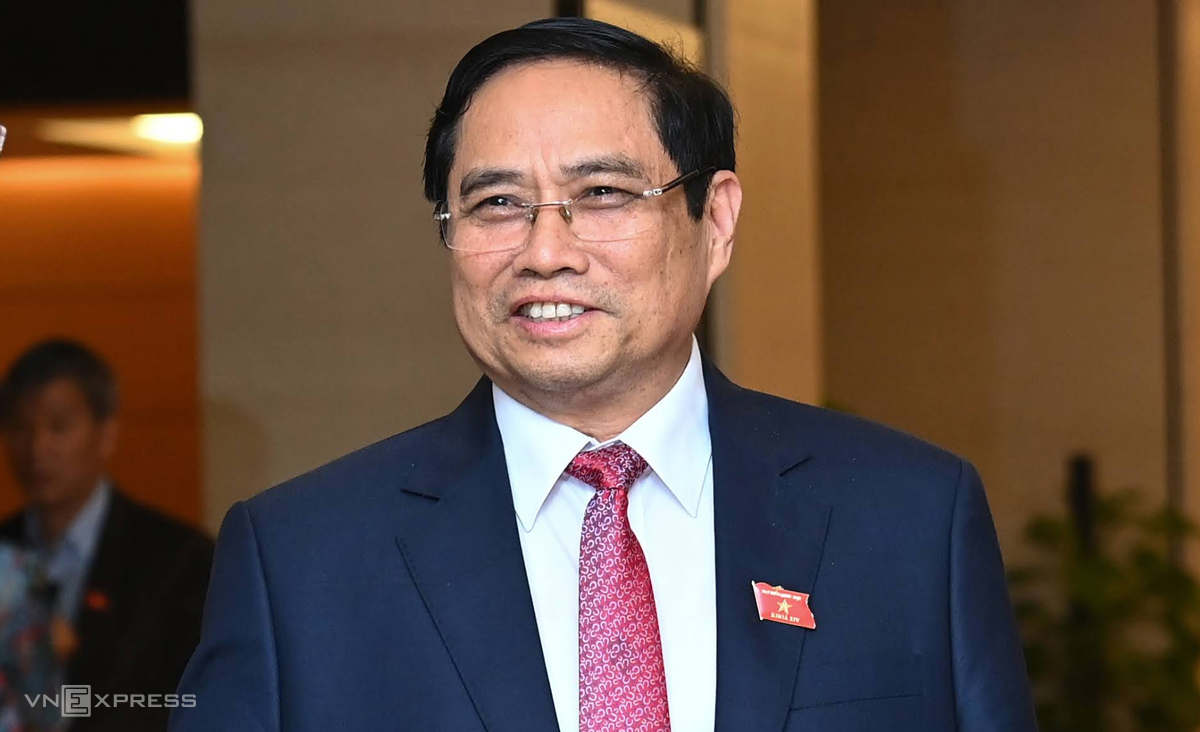 Tân Thủ tướng Phạm Minh Chính. Ảnh: Giang Huy