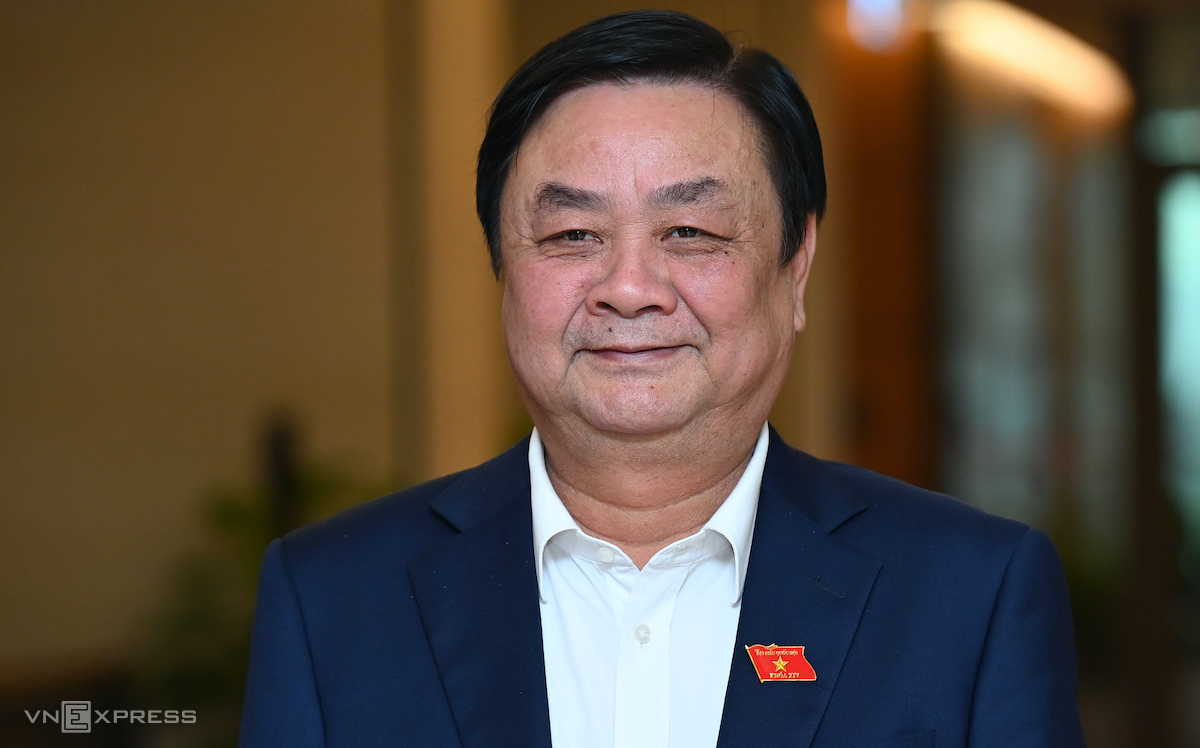 New Minister of Agriculture and Rural Development Le Minh Hoan. Photo: Giang Huy