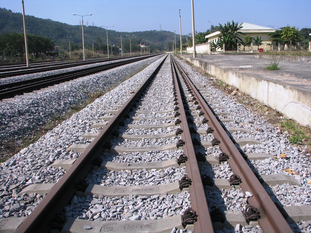 Ga Cái Lân, TP Hạ Long nơi trường hợp F2 đi qua. Ảnh: Minh Cương