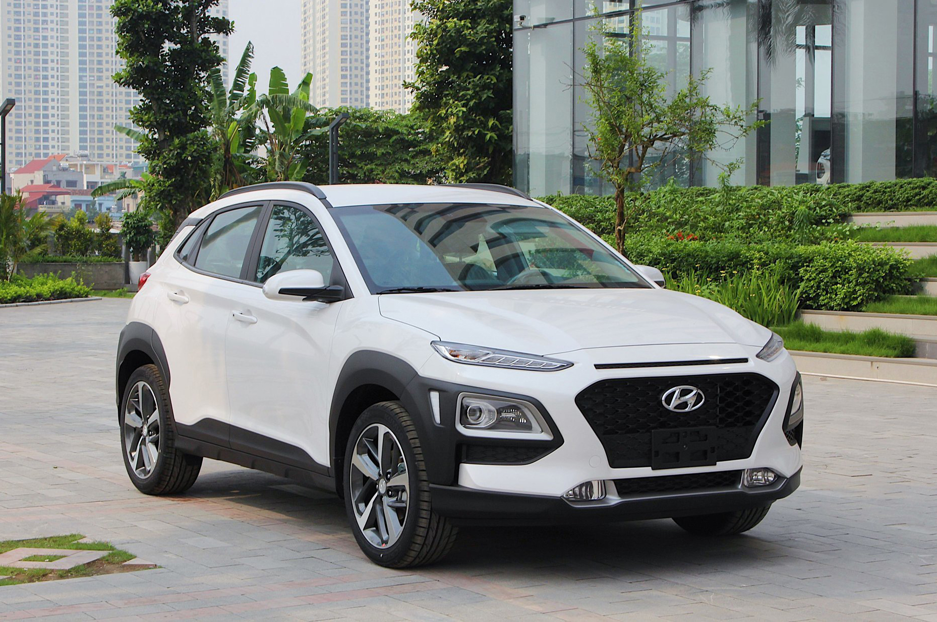 Hyundai Kona tại đại lý ở Hà Nội. Ảnh: Bình Đỗ