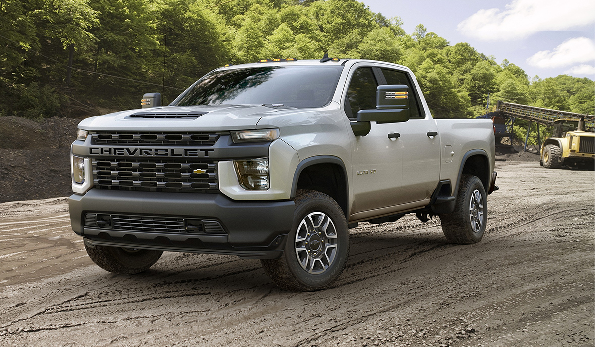 Bán tải cỡ lớn Chevrolet Silverado HD 2021. Ảnh: Chevrolet