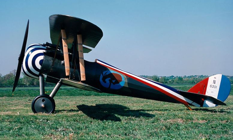 Một chiếc Nieuport 28 được phục dựng sau chiến tranh. Ảnh: USAF.