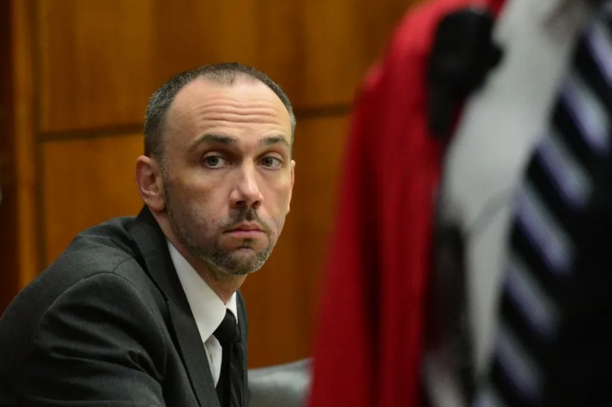 Nathan Leuthold trên tòa. Ảnh: Peoria Journal Star